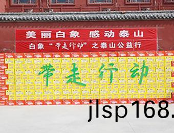 白(bai)象(xiang)“帶(dai)走(zou)行動(dong)”之(zhi)泰(tai)山(shan)公(gong)益(yi)行